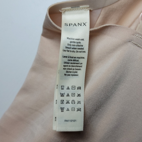 SPANX Oncore Tummy Control Mid-Thigh Bodysuit Shapewear Size Medium - Picture 11 of 12